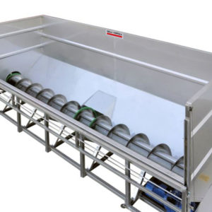 Бункеры с винтовыми конвейерами