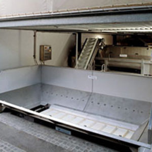 Бункеры с ленточными конвейерами